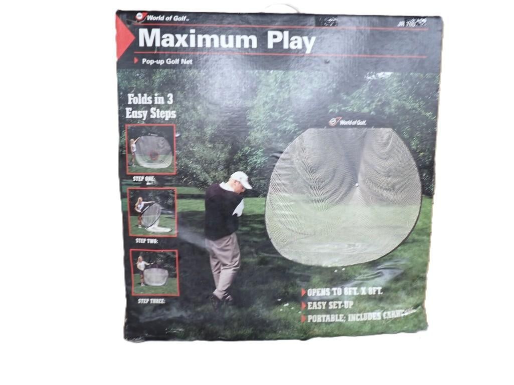 New in Package World of Golf Maximum Play Pop-up Golf Net (1 of 5)
