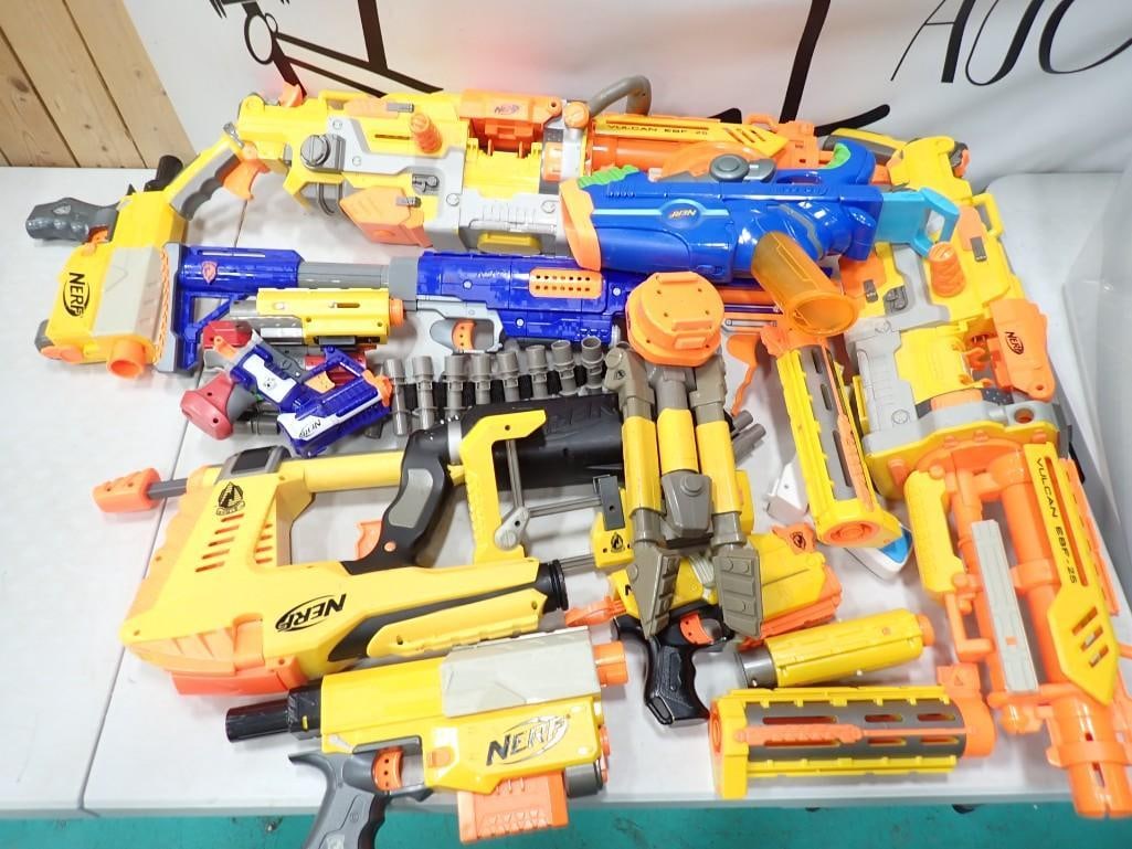 Lot of Nerf Guns, Accessories, Etc (1 of 10)
