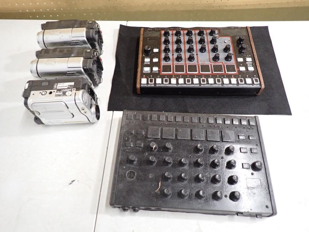 Rubber Drum Machines TV Props Probably from Empire Plus some Video Cameras (1 of 6)