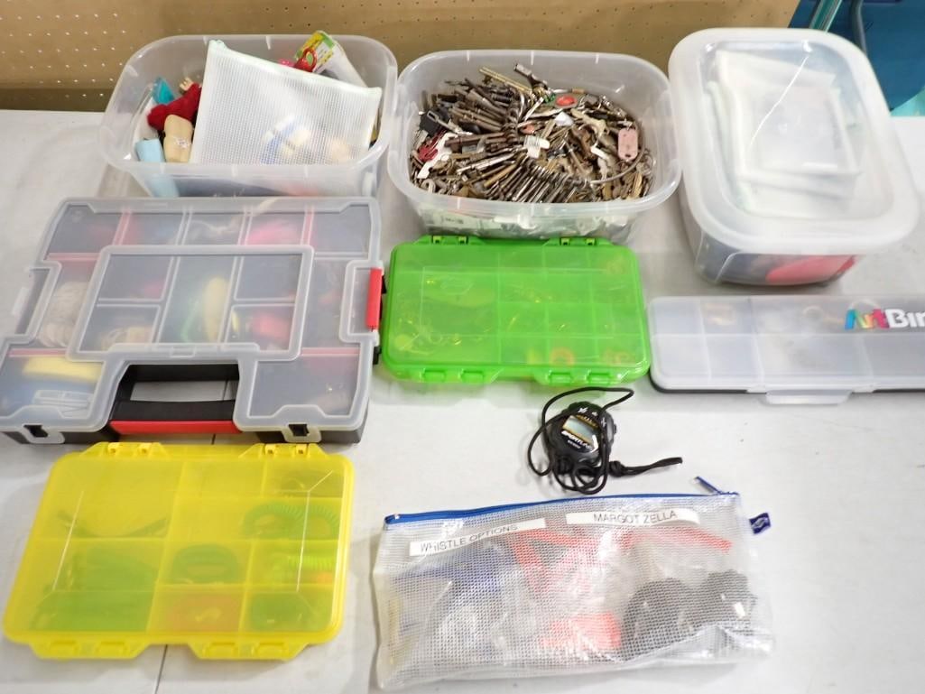 Asst Keys Etc incl Skeleton Keys TV or Movie Props (1 of 11)