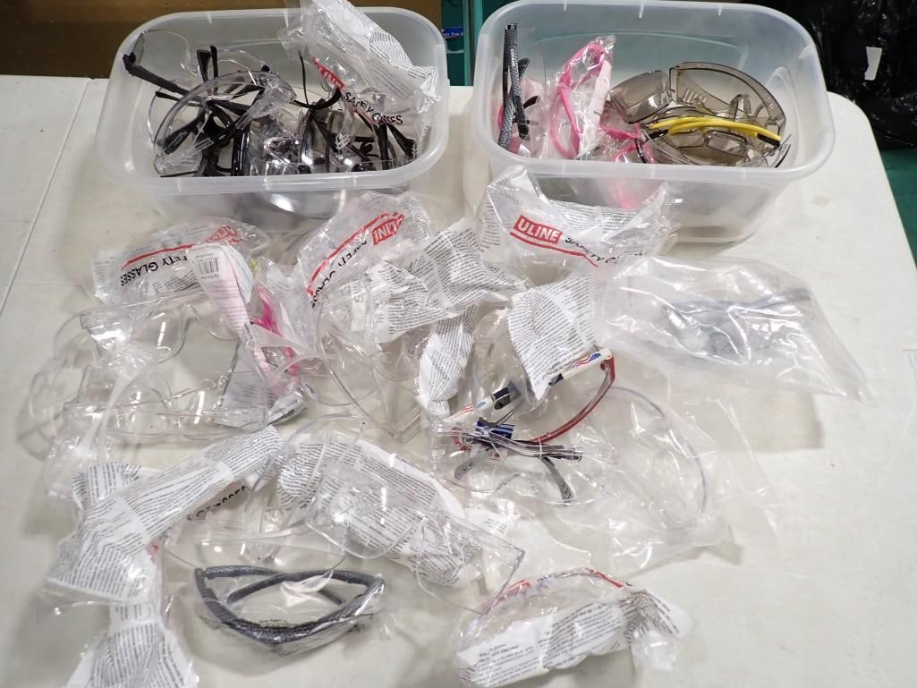 Large Lot of Safety Glasses or Shop Glasses Movie or TV Props or Set Items: Large Lot of Safety Glasses or Shop Glasses Movie or TV Props or Set Items NO COA or Paperwork The consignor worked on multiple movies and TV shows and this lot may have been in any of the following: