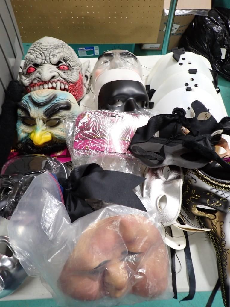 Halloween Lot incl Masks, Etc (1 of 8)