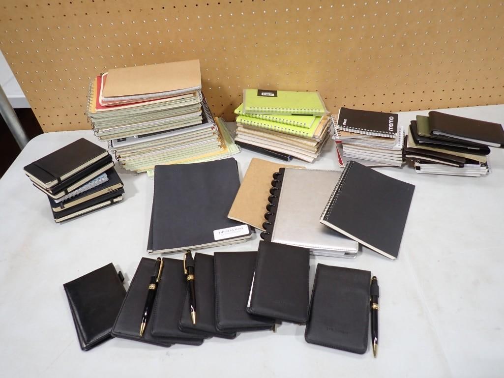 Lot of Reporter Pads, Notebooks, Etc Movie or TV Show Props: Lot of Reporter Pads, Notebooks, Etc Movie or TV Show Props NO COA or Paperwork The consignor worked on multiple movies and TV shows and this lot may have been in any of the following: Empire, Zoobiqu
