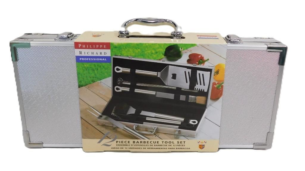 Philippe Richard Professional 12 Piece Barbecue Tool Set - New in Package (1 of 5)