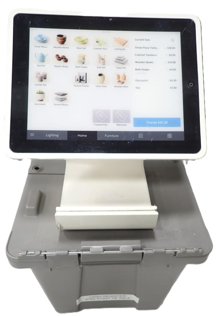 TV or Movie Prop IPad Point of Sale Cash Register: TV or Movie Prop IPad Point of Sale Cash Register NO COA or Paperwork The consignor worked on multiple movies and TV shows and this movie or TV prop lot may have been in any of the following: Empire,