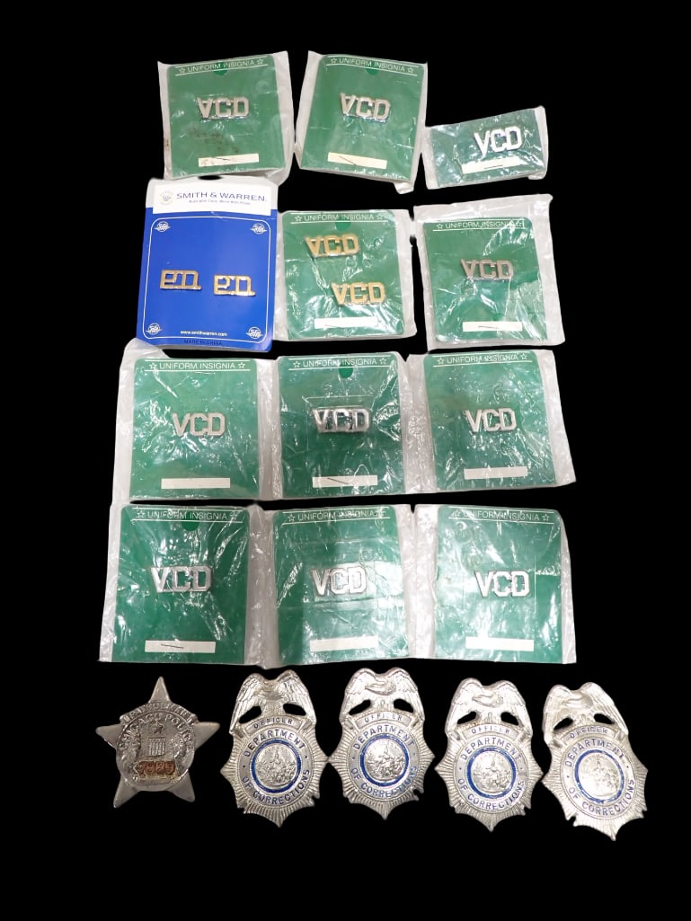 Movie or TV Prop Police Badges and VCD Uniform Insignias: Movie or TV Prop Police Badges and VCD Uniform Insignias NO COA or Paperwork The consignor worked on multiple movies and TV shows and this lot may have been in any of the following: Empire, Zoobiquity