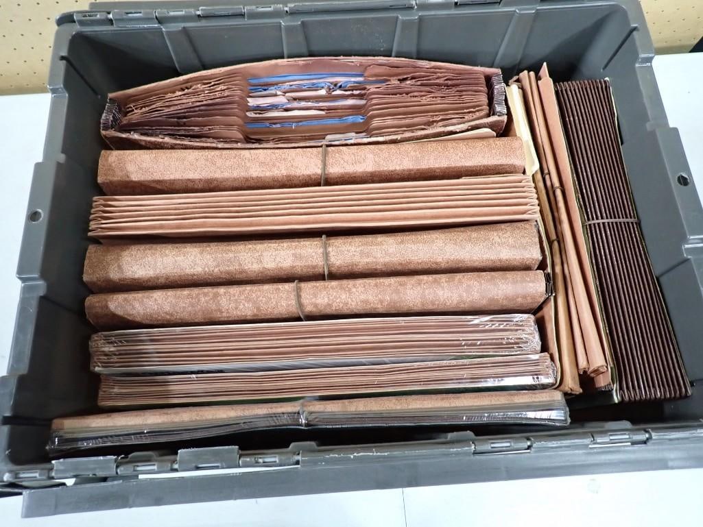 Bin full of assorted Movie / TV Show Official looking paperwork/ Ephemera, Files, etc.: Bin full of assorted Movie / TV Show Official looking paperwork/ Ephemera, Files, etc. Looks to be stuff that would be used in police procedural type shows or movies. NO COA or Paperwork The con