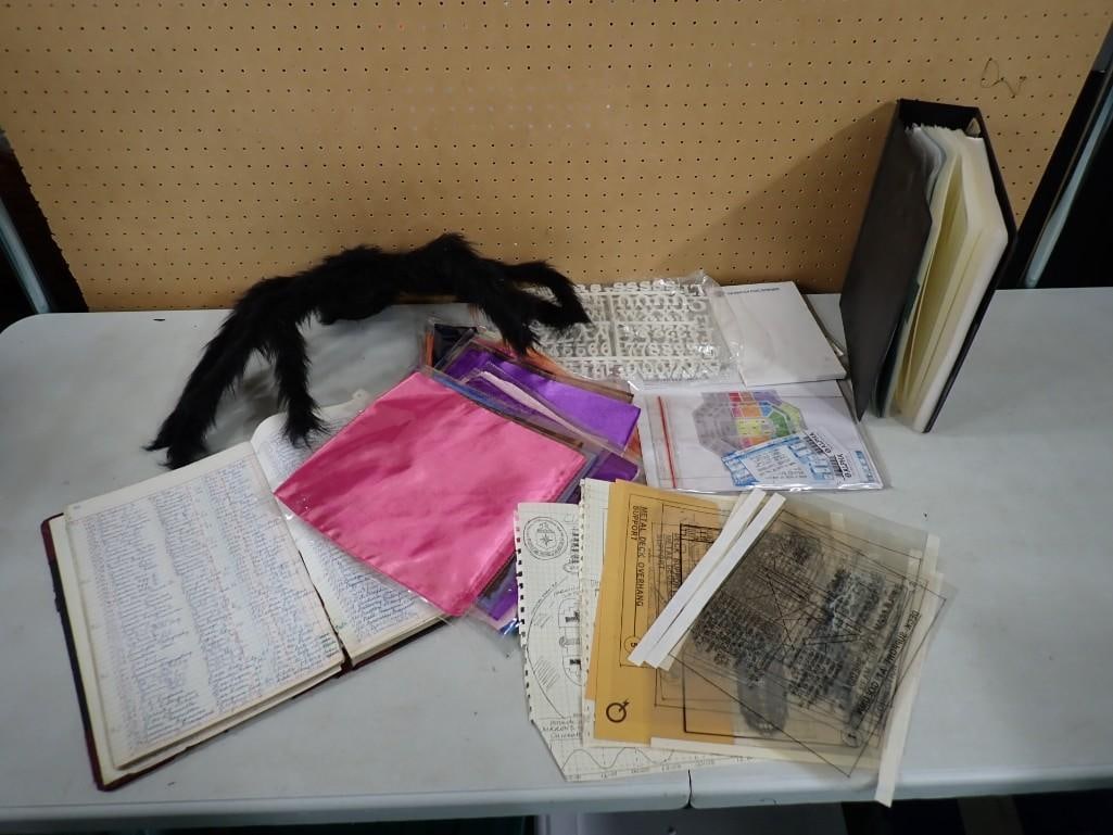 Architectural Plans, Log Book, Lucious Lyon Tickets Barclays Center, etc Movie or TV Props (1 of 5)