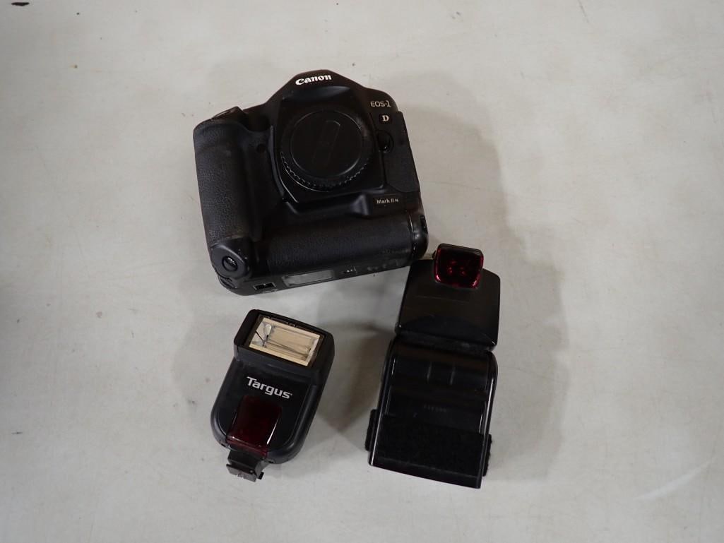 Camera Lot - Canon EOS-1 D , Targu Flash, Speedlite 380EX Flash (1 of 3)