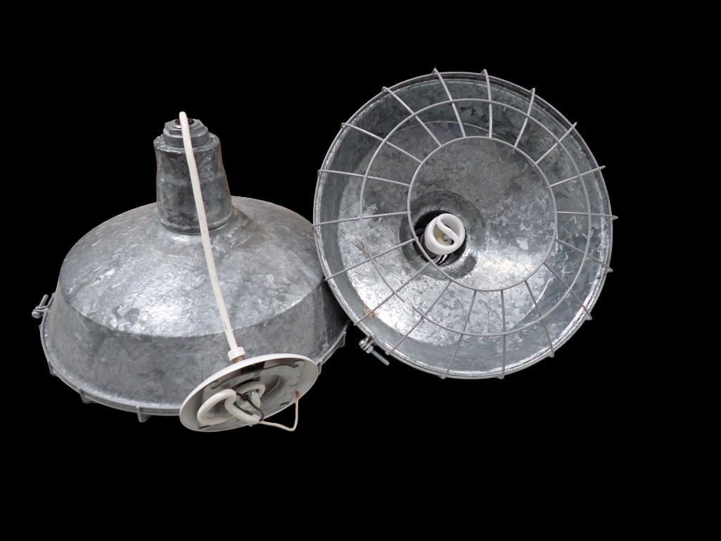 2 Industrial Light Fixtures (1 of 3)