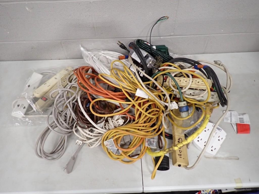 Lot of Power Strips, Extension Cords, Etc (1 of 3)