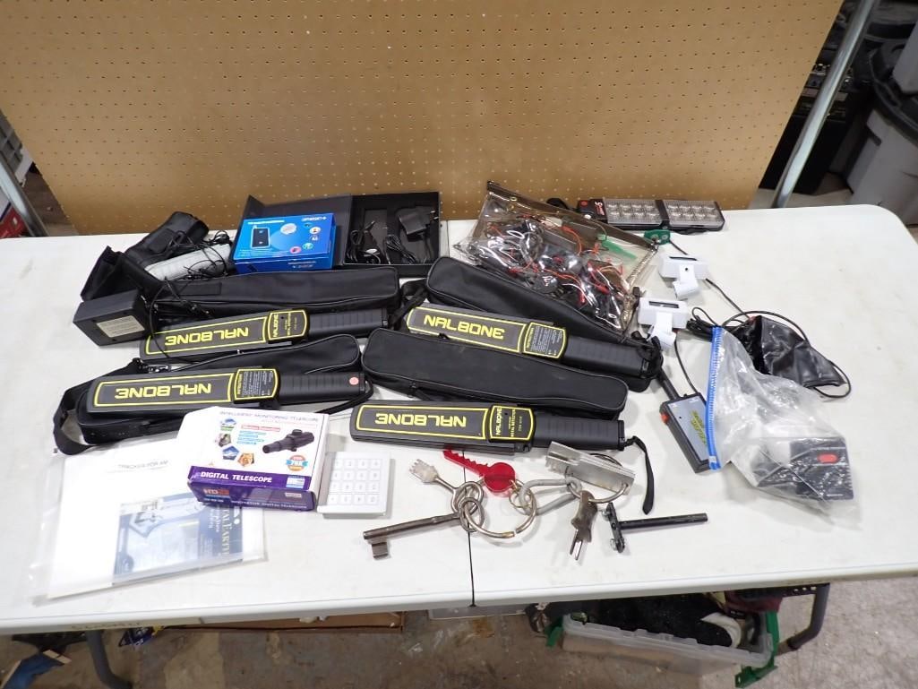 TV or Movie Security Props incl Nalbone Scanners, Keys, Digital Telescope, etc (1 of 6)