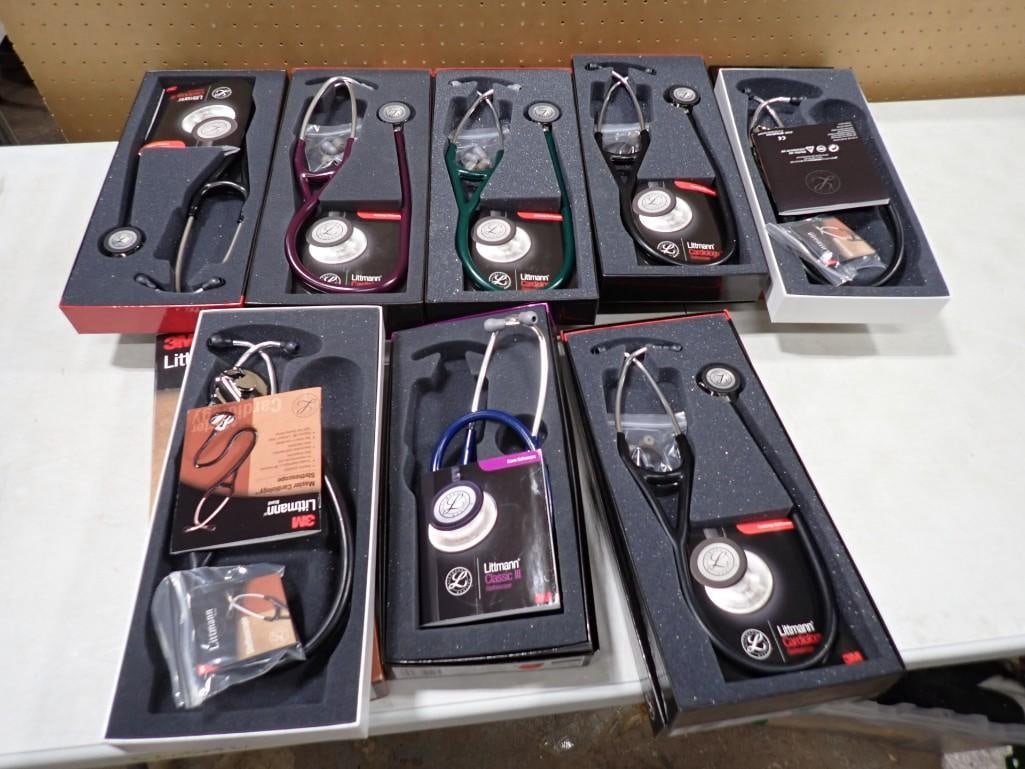8 Stethoscopes Movie or TV Props: 8 Stethoscopes Movie or TV Props NO COA or Paperwork The consignor worked on multiple movies and TV shows and this lot may have been in any of the following: Empire, Zoobiquity, Love is a 4 Letter Wor