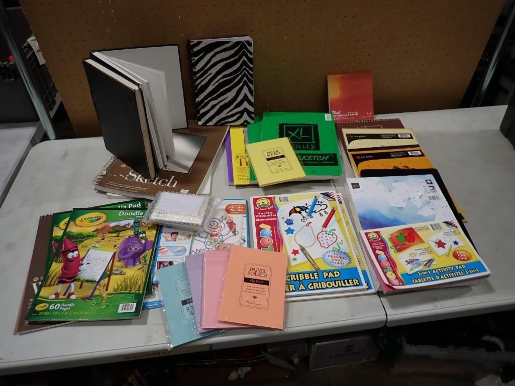 Lot of Scetch Pads, Drawing Paper, Etc (1 of 4)
