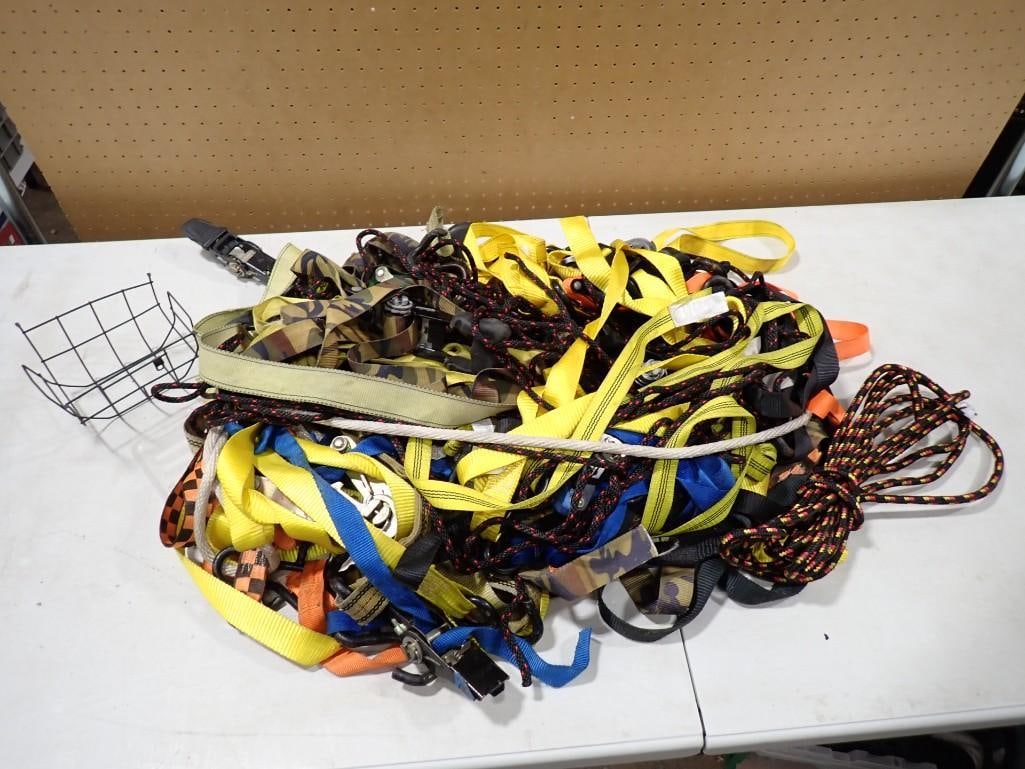 Lot of Tie Down Straps, Etc (1 of 1)