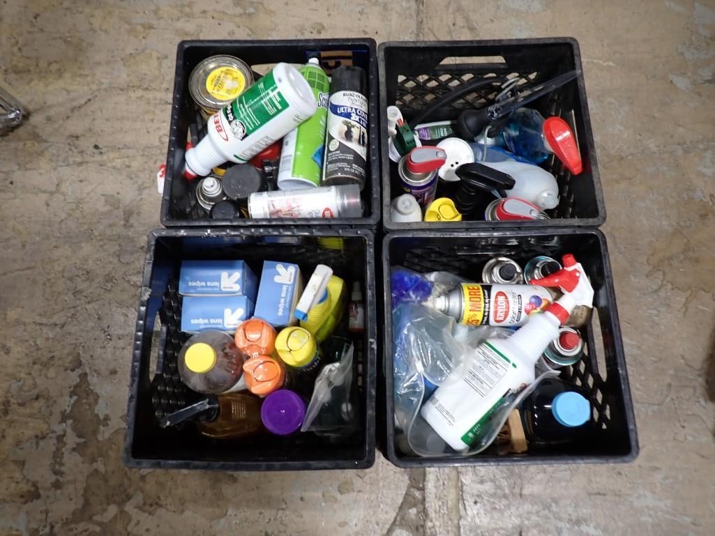 Paint, Cleaning Supplies, Etc Partially Used (1 of 5)