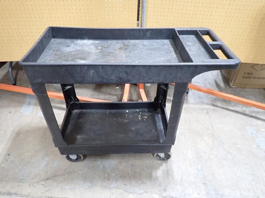 Uline Rolling Utility Cart with Wheels (1 of 2)