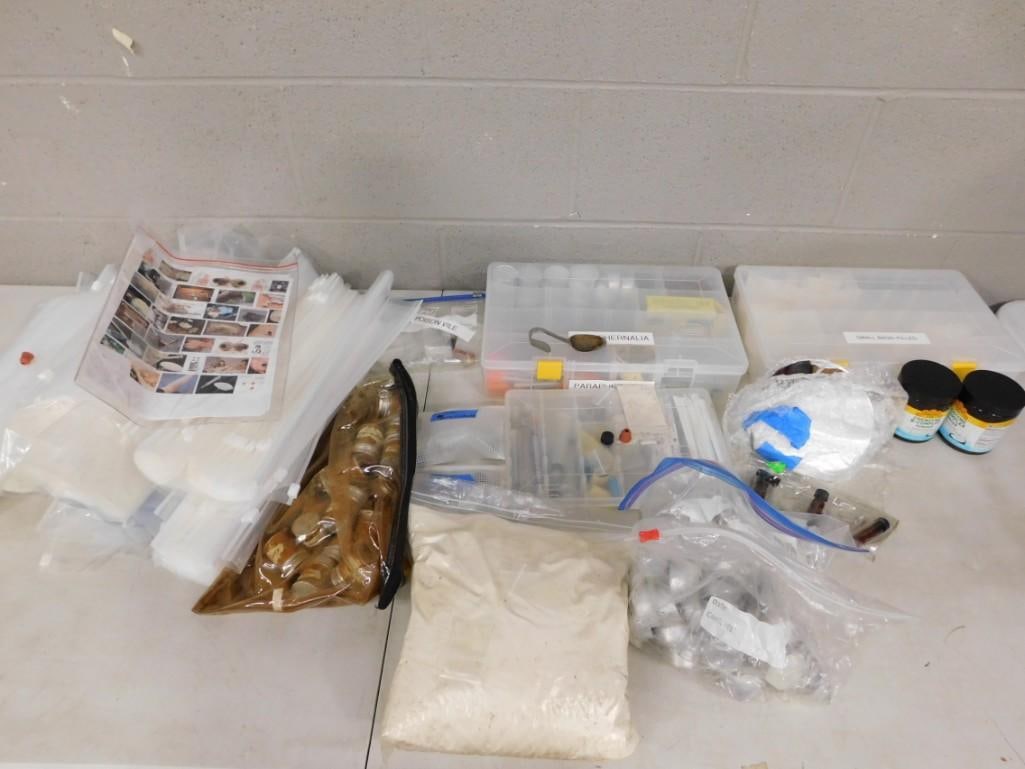 Large Lot of Movie / TV Show Prop Drug Paraphernalia: Large Lot of Movie / TV Show Prop Drug Paraphernalia May have been used in Movies and/or TV Shows as Props NO COA or Paperwork The consignor worked on multiple movies and TV shows and this movie or TV