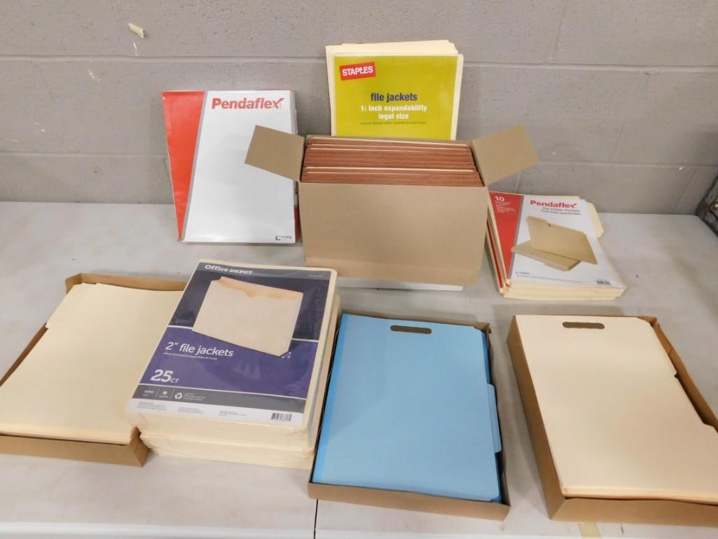 Lot of assorted File Folders / File Jackets, etc. Likely used in Movies and / or TV Shows (1 of 5)