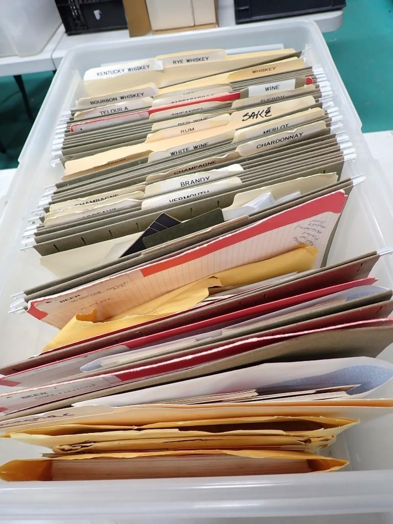 Huge Lot of assorted Alcohol Labels for TV and Movie sets. Pretty much any kind you could need: Huge Lot of assorted Alcohol Labels for TV and Movie sets. Pretty much any kind you could need. There are thousands May have been used in Movies and/or TV Shows as Props NO COA or Paperwork The 