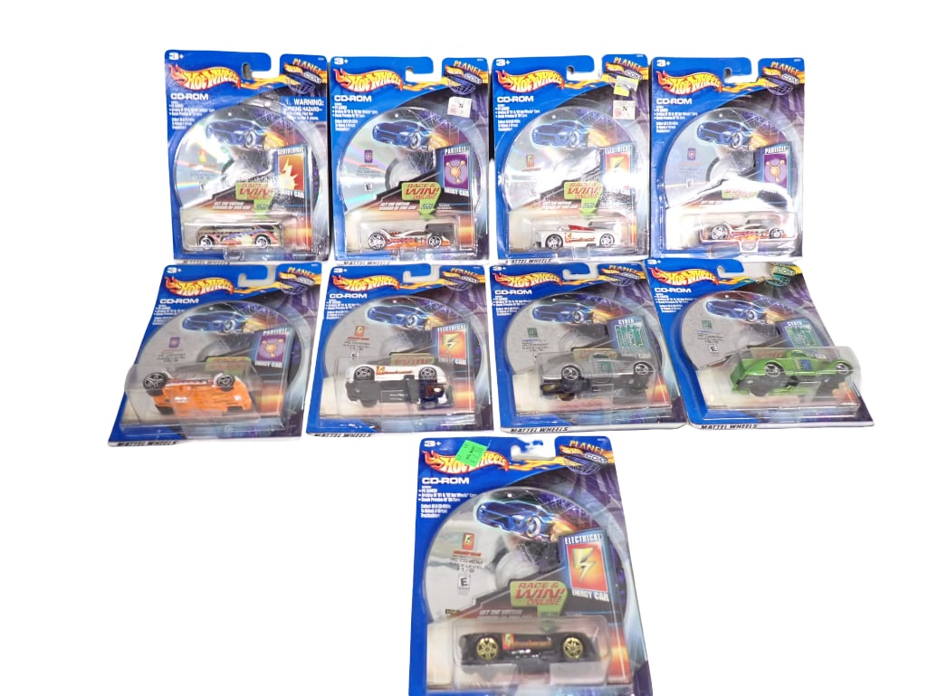 9 Planet Hot Wheels CD Rom Computer Game with Die Cast Cars or Vehicles New in Package (1 of 7)