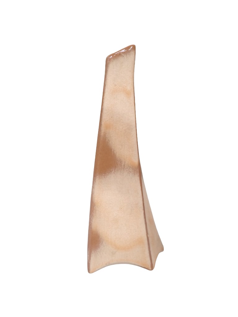 Vintage Frankoma Pottery Plainsmen Brown Abstract Vase MCM Mid Century Modern: Vintage Frankoma Pottery Plainsmen Brown Abstract Vase MCM Mid Century Modern All pictures are considered part of the description and should be examined carefully by bidders. Live Auctioneers is now