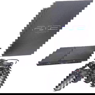 Pair of Sony PlayStation 2 Video Game Systems with one controller and no other cords.  Untested: Pair of Sony PlayStation 2 Video Game Systems with one controller and no other cords. Untested All pictures are considered part of the description and should be examined carefully by bidders. Live Auc