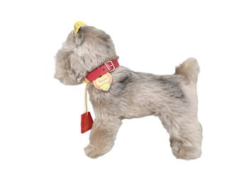 Steiff Tessie Plush Dog with Ear Tag and Original Tags