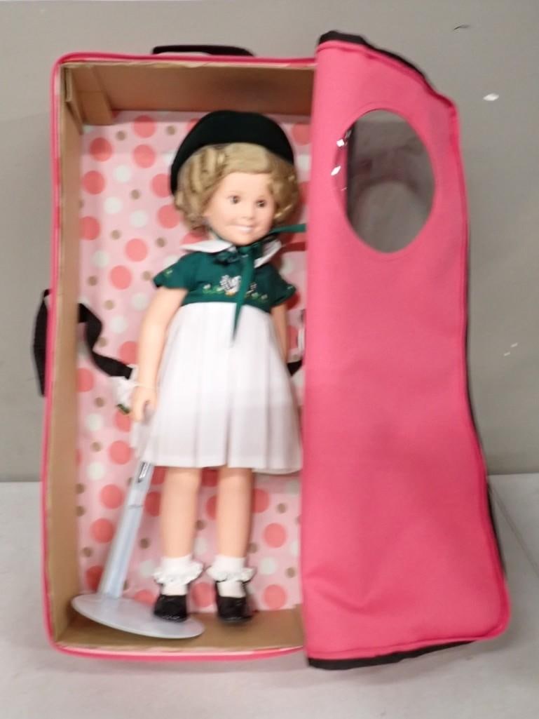 Ideal Vinyl 16" Shirley Temple Doll with case (1 of 10)
