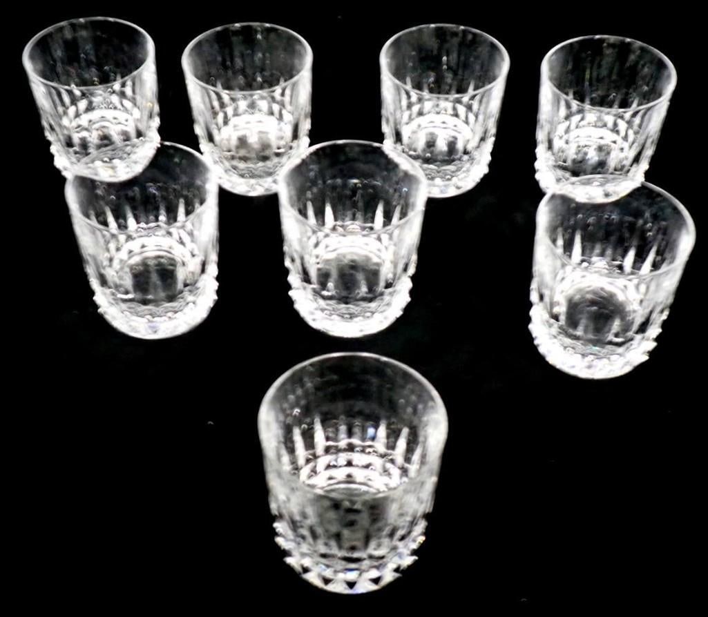 Lot of 8 Crystal Rocks Glasses: Lot of 8 Crystal Rocks Glasses All pictures are considered part of the description and should be examined carefully by bidders. Live Auctioneers is now offering Live Shipping through them. This 