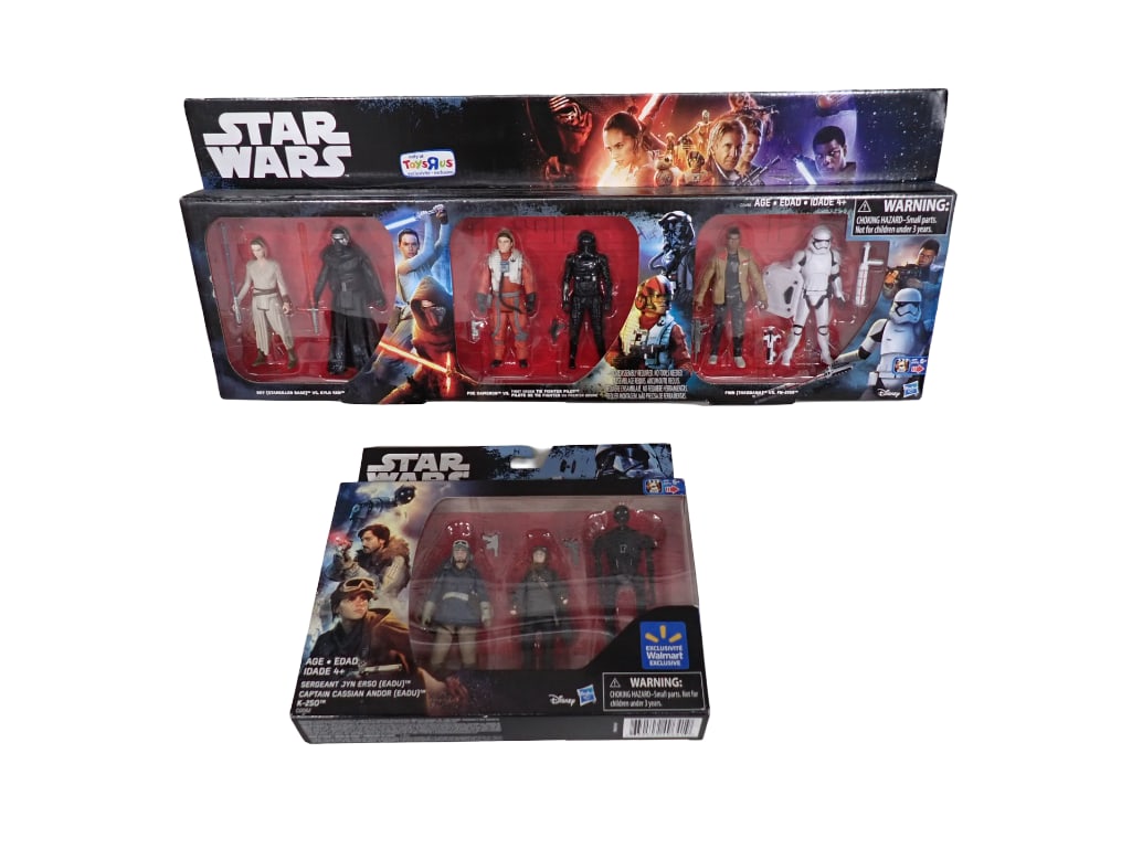 2 Star Wars Action Figures Gift Packs incl 1 Toys R Us Exclusive and 1 Walmart Exclusive (1 of 4)