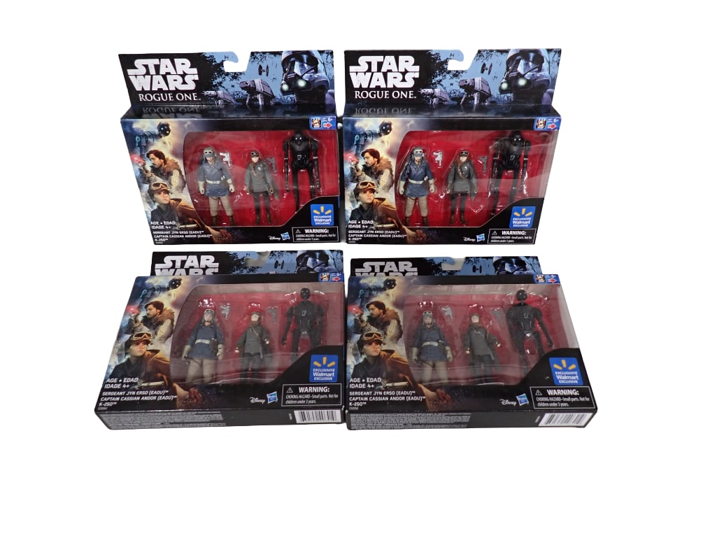 4 Star Wars Rogue One Action Figure Packs Walmart Exclusive New in Package (1 of 4)
