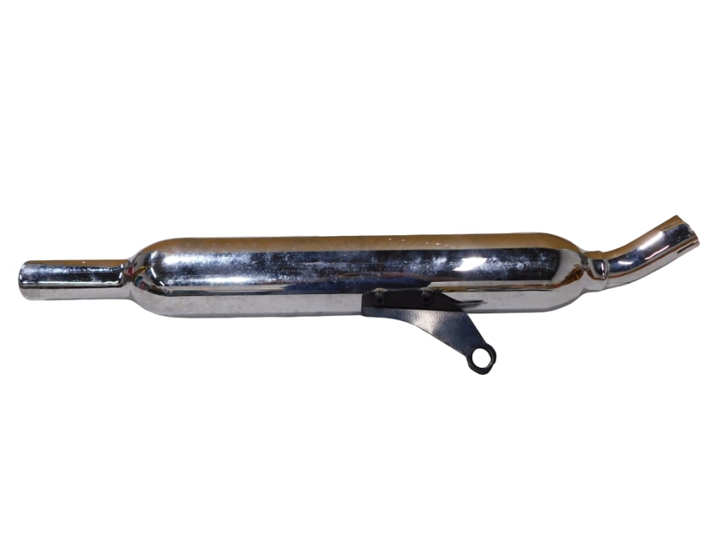 Triumph Bonneville Motorcycle Exhaust Muffler Chrome (1 of 8)