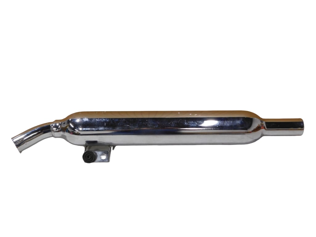 Triumph 2201552 Motorcycle Exhaust Muffler Chrome 28" (1 of 9)