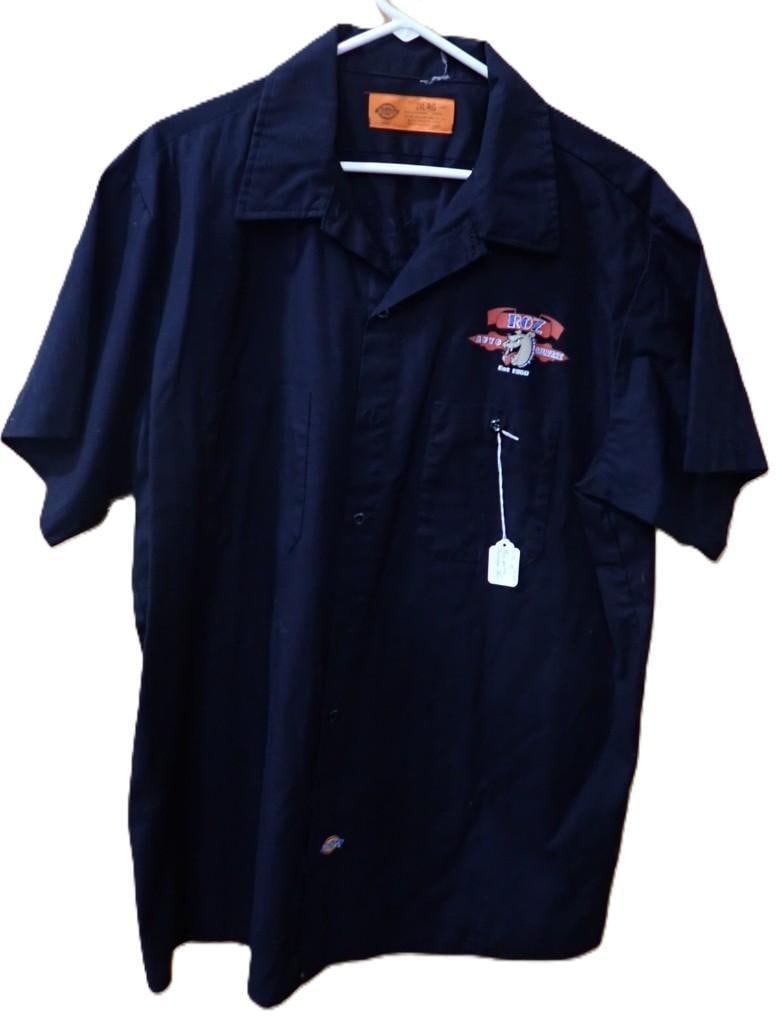 Retro Roz Auto Salvage Garage Shop Shirt Size 2XL (1 of 4)