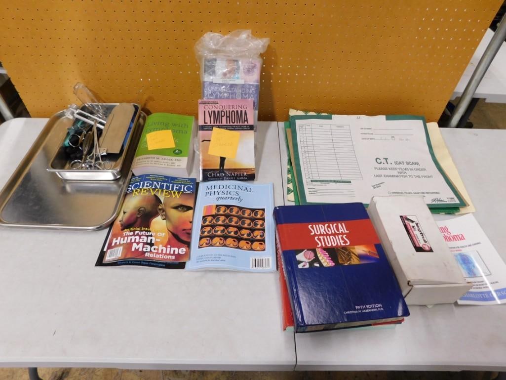 TV or Movie Props Medical Supplies and Ephemera: TV or Movie Props Medical Supplies and Ephemera NO COA or Paperwork The consignor worked on multiple movies and TV shows and this lot may have been in any of the following: Empire, Zoobiquity, Love is