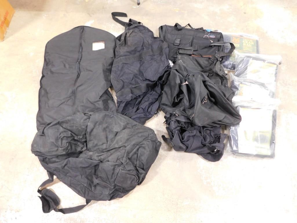 Lot of Duffle Bags, Gear Bags, Etc TV or Movie Props: Lot of Duffle Bags, Gear Bags, Etc TV or Movie Props NO COA or Paperwork The consignor worked on multiple movies and TV shows and this lot may have been in any of the following: Empire, Zoobiquity, Lo