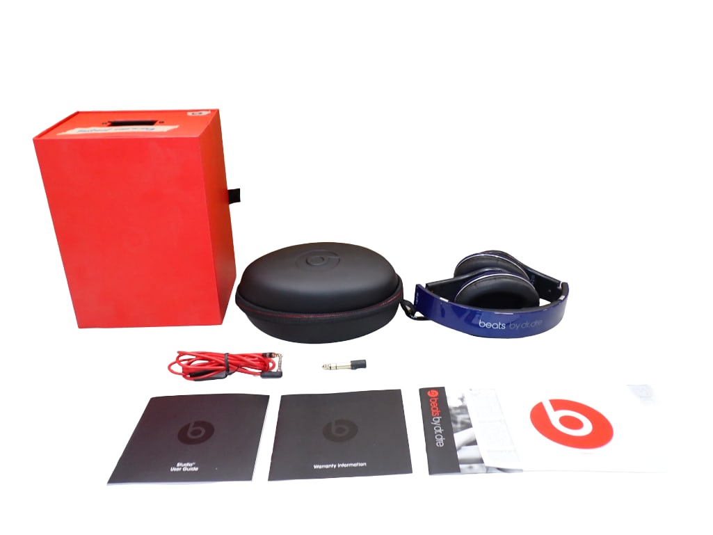 Beats Studio Dr. Dre Headphones in Original Box Tested and Working (1 of 9)