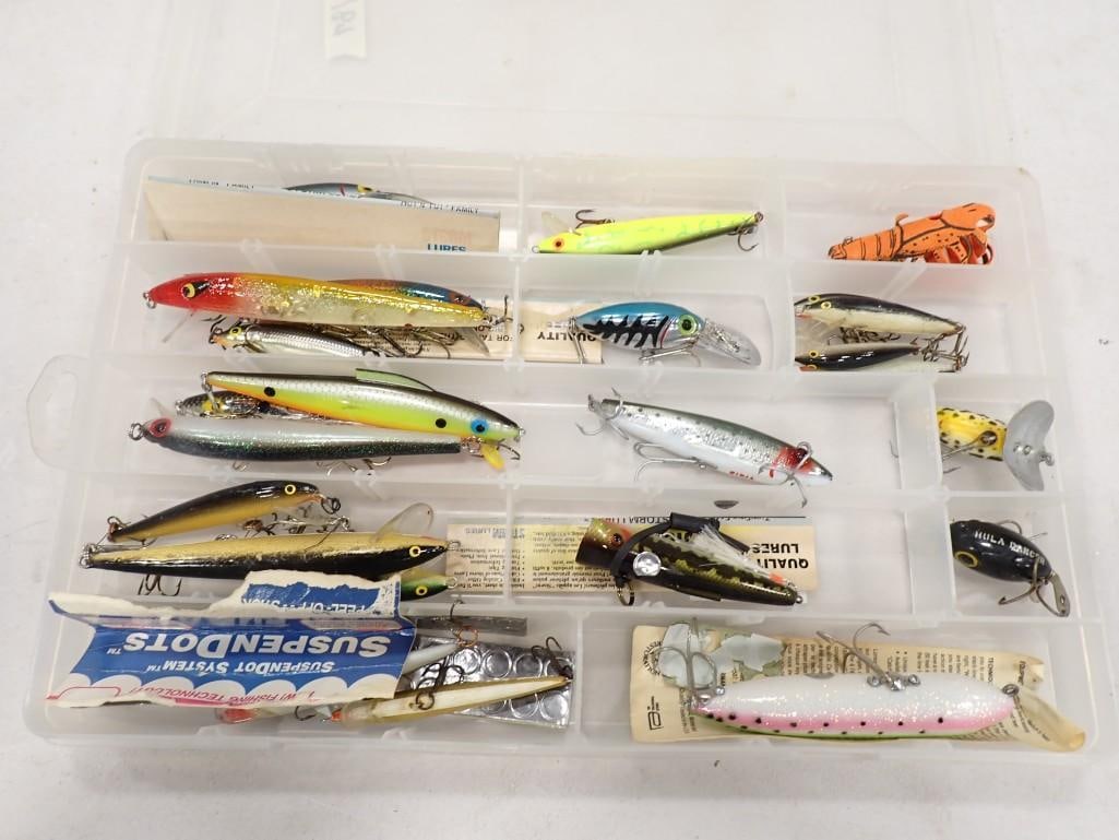 Lot of 22 Fishing Lures incl Storm, Rapala, and More (1 of 11)