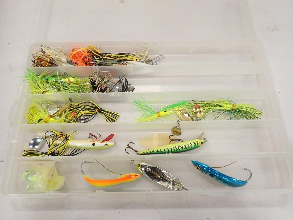 Lot of Fishing Lures, Spinner Baits, and Rapalas (1 of 6)
