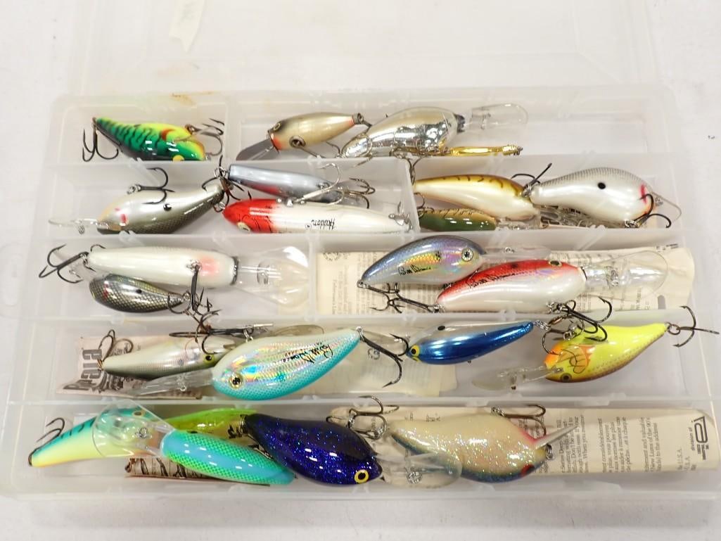 Lot of 21 Fishing Lures incl Rapala, Bill Dance, and More (1 of 11)