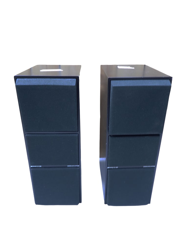 Pair of Bang & Olufsen Beovox CX100 Black Speakers Untested: Pair of Bang & Olufsen Beovox CX100 Black Speakers Untested All pictures are considered part of the description and should be examined carefully by bidders. Live Auctioneers is now offering Live