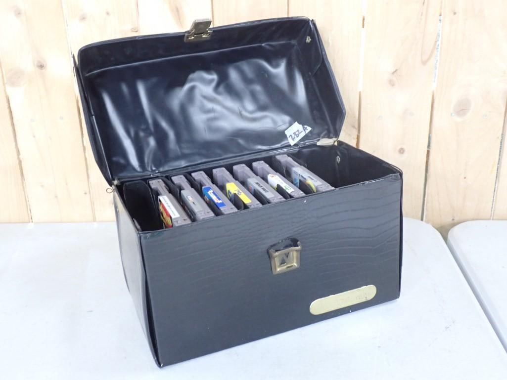 Vintage Nintendo Games with Nintendo Case incl Super Mario 3, Nascar, Konami (1 of 9)