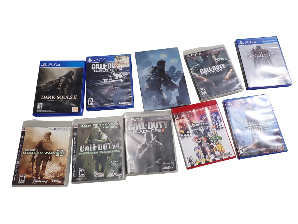 Lot of Over 10 Video Games Mostly PS3 / PS4, & Xbox 360 (1 of 9)