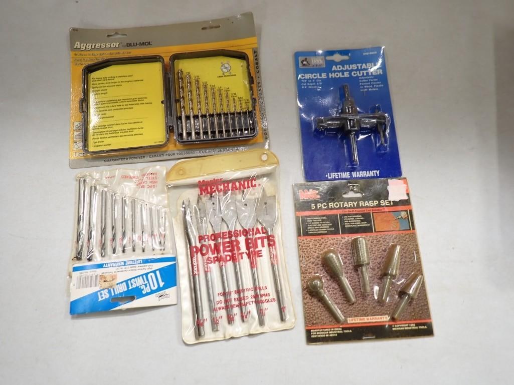 Lot of Drill Bits New in Package (1 of 5)
