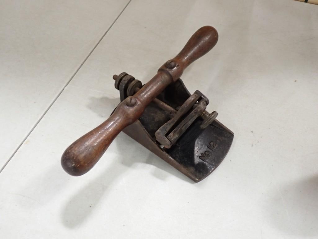 Early Antique No 12 Cabinet Wood Planer 6" Tool (1 of 5)