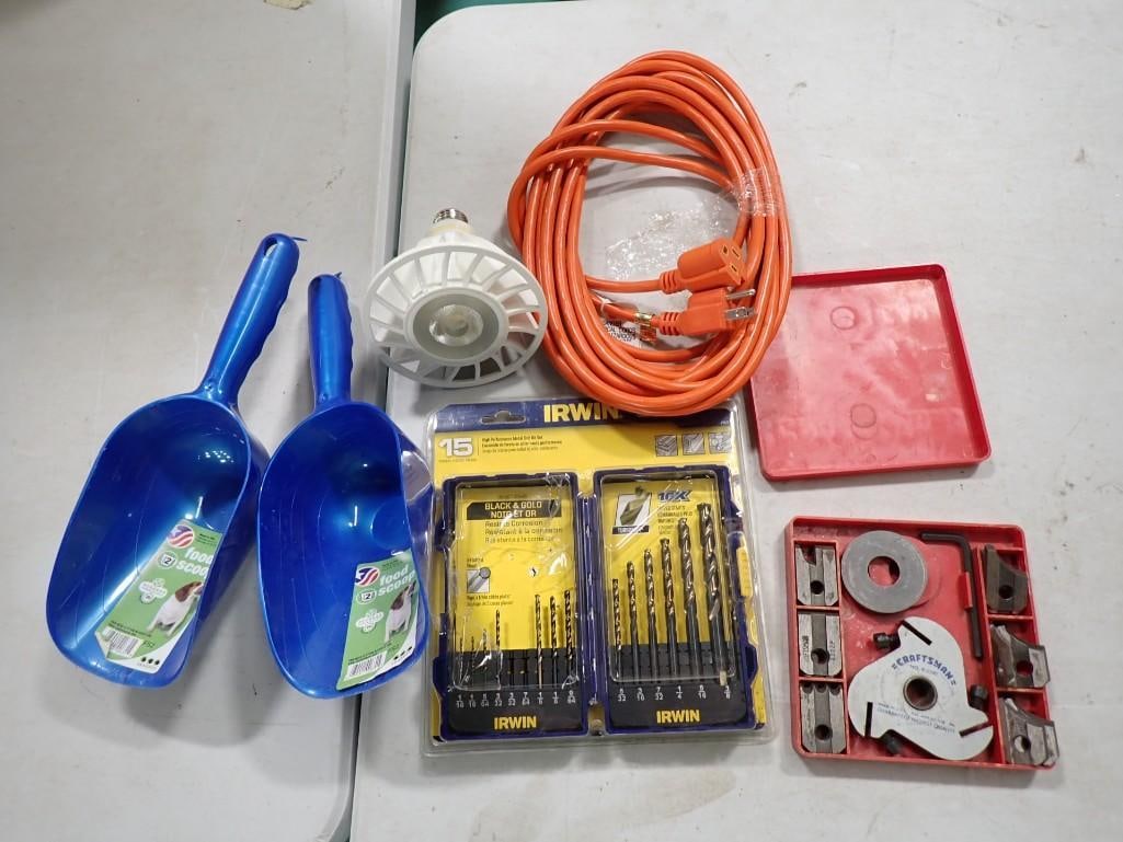 Craftsman Molding Head Bits, Drill Bits, Extension Cords, and More (1 of 6)