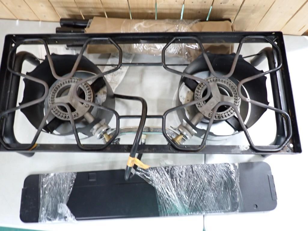 Camp Chef Portable 2 Burner Modular Cooking Stove with Cover Works (1 of 8)