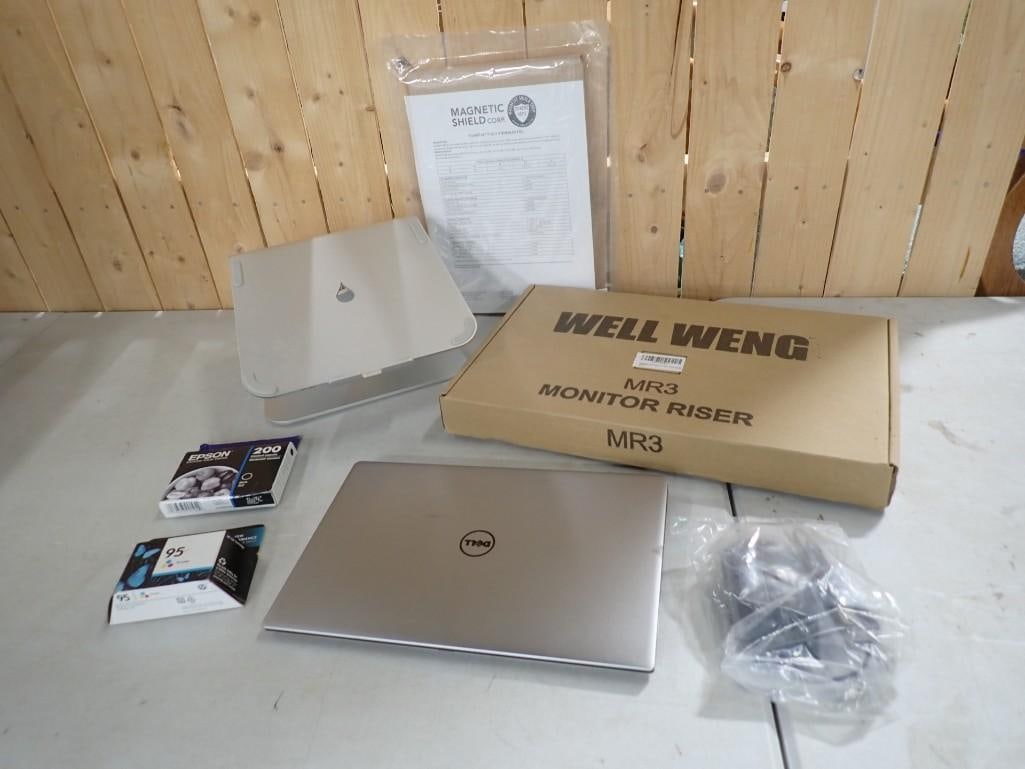 Dell Laptop Computer with Risers, Mouse, and More (1 of 12)