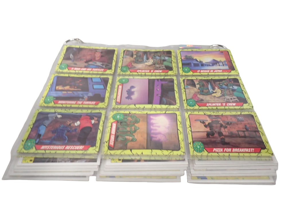 Teenage Mutant Ninja Turtles Collector Cards TMNT: Teenage Mutant Ninja Turtles Collector Cards TMNT Trading Cards All pictures are considered part of the description and should be examined carefully by bidders. Live Auctioneers is now offering Live S